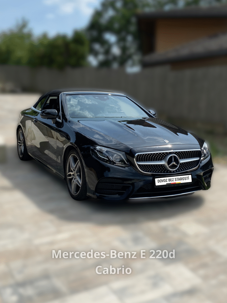 Mercedes-Benz E220d Cabrio